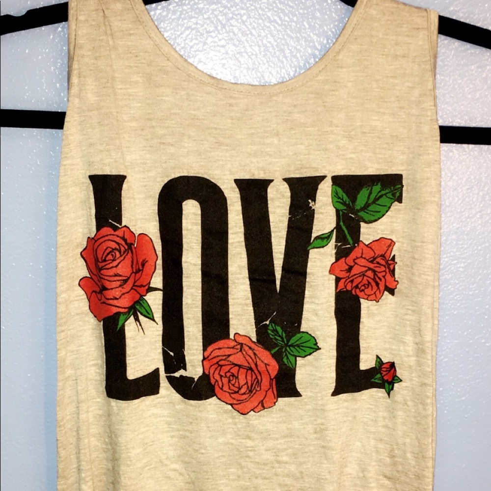 Gordmans NWT Grey tank top With bow on back